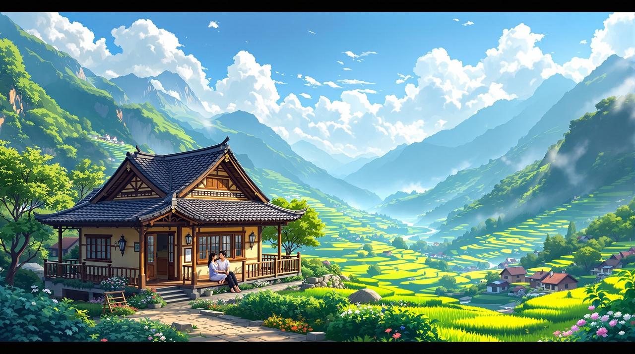 高清短剧免费观看客户案例 - 旅游宣传动画《山居岁月》—— 乡村旅游振兴项目